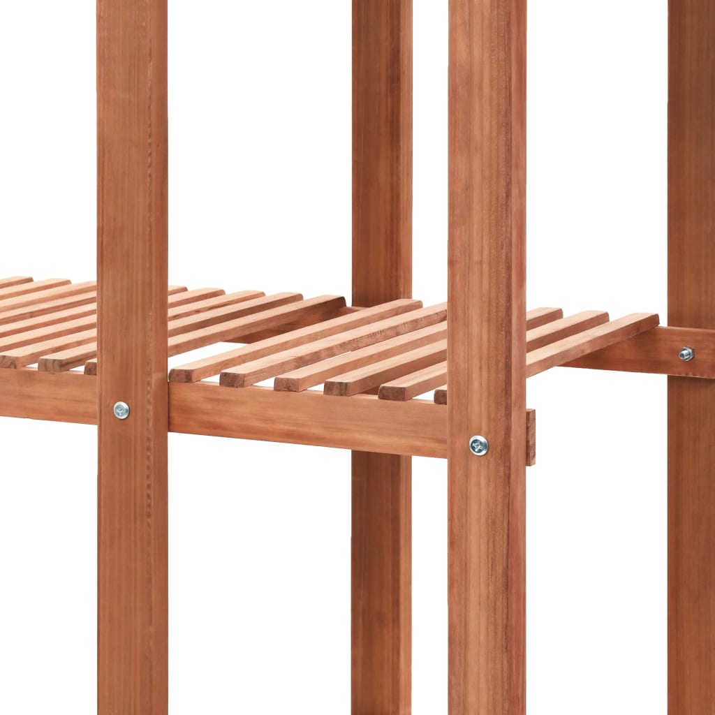 Piedistallo per Piante in Legno di Cedro 86x36x139 cm - homemem39