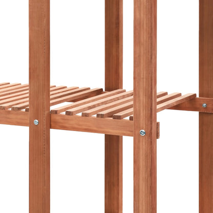 Piedistallo per Piante in Legno di Cedro 86x36x139 cm - homemem39