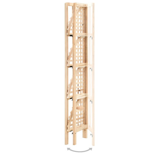 Scaffale ad Angolo in Legno di Cedro 27x27x110 cm | homemem39