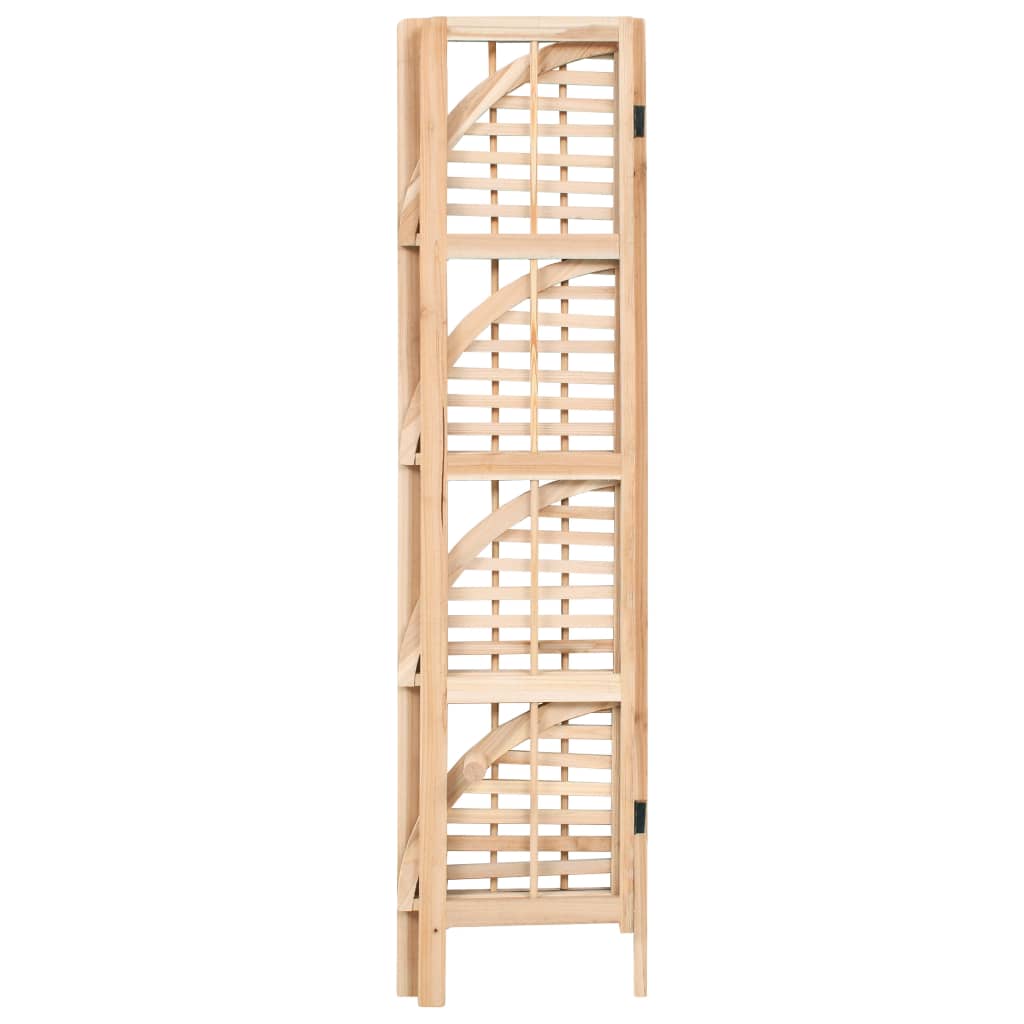 Scaffale ad Angolo in Legno di Cedro 27x27x110 cm | homemem39
