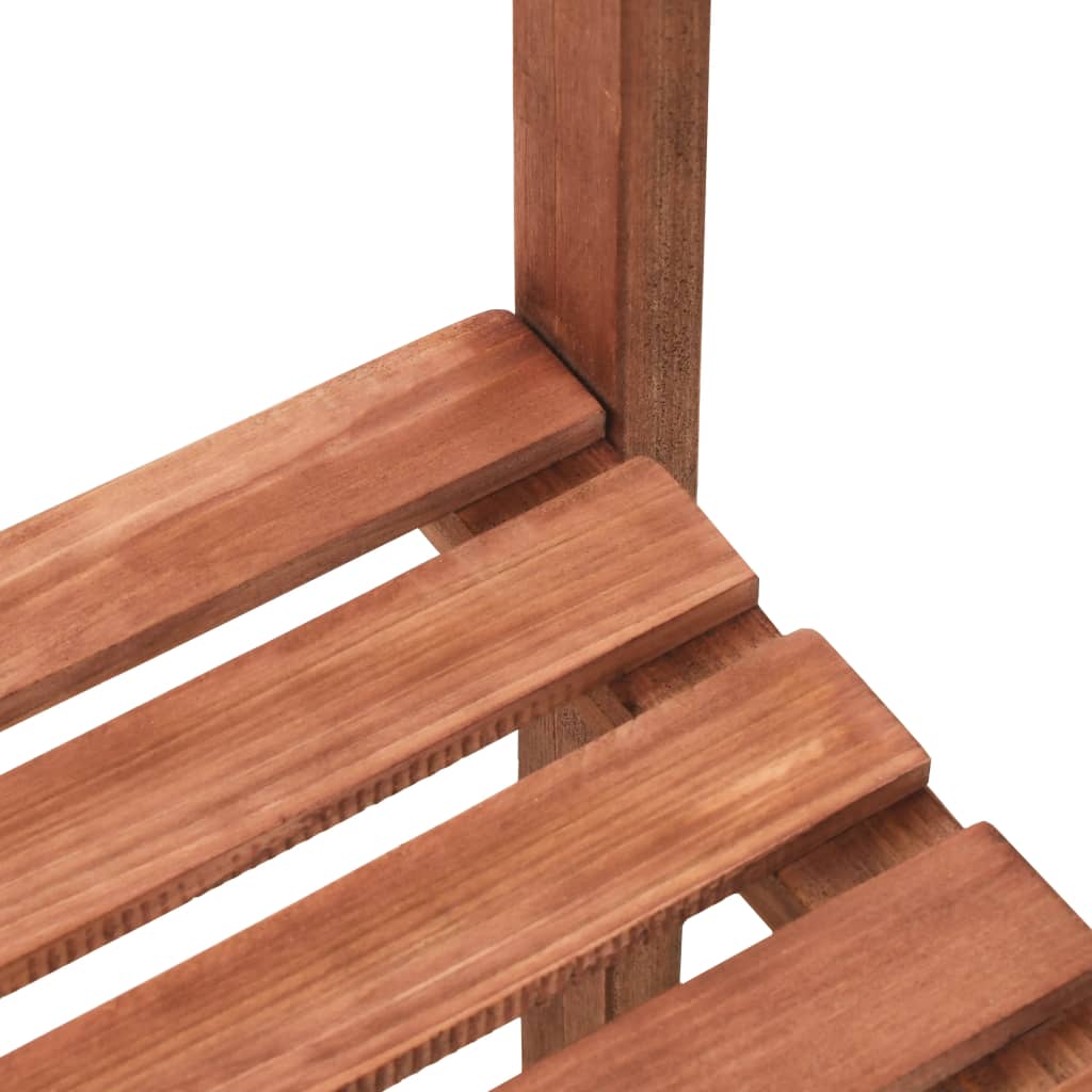 Piedistallo per Piante in Legno di Cedro 45x40x145 cm | homemem39