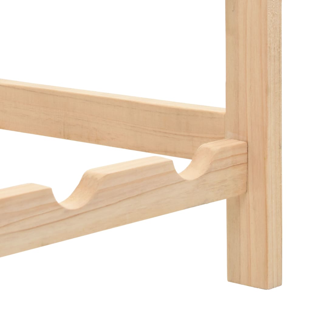 Portavini in Legno Massello di Cedro 57,5x28x102 cm