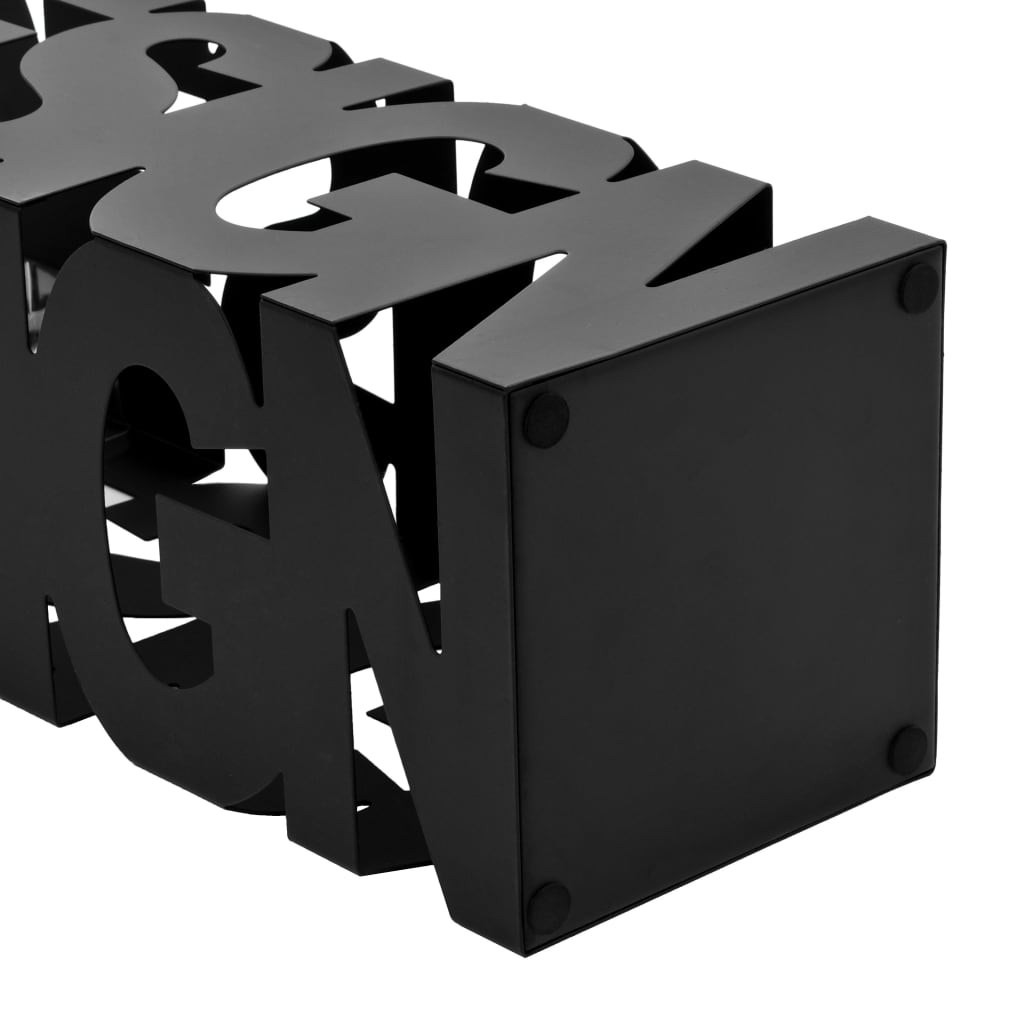 Porta Ombrelli Design in Acciaio Nero - homemem39