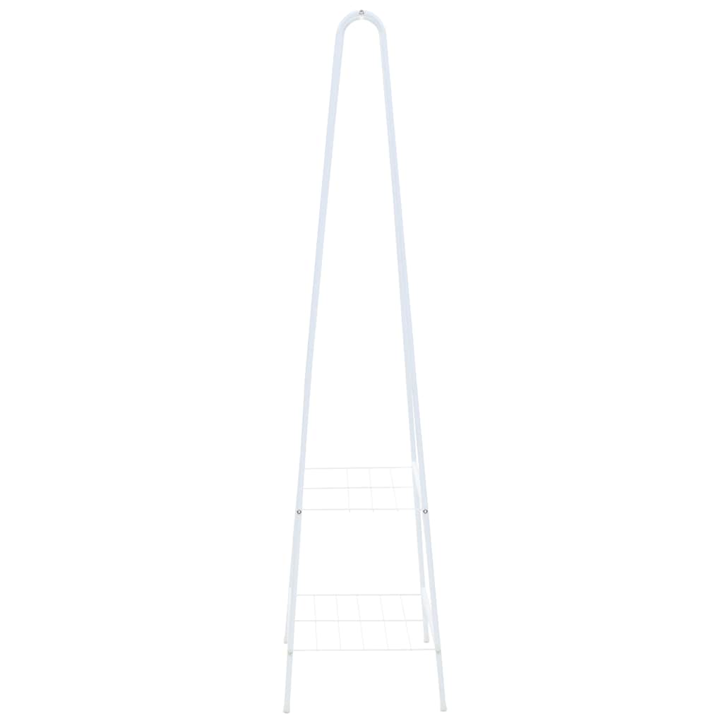 Appendiabiti 59x35x150 cm Bianco - homemem39