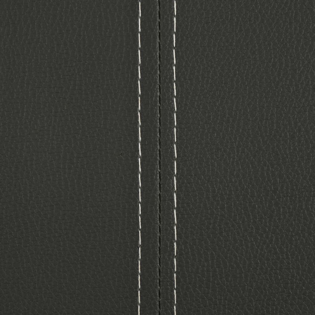 Sedie da Pranzo a Sbalzo 4 pz Grigie in Similpelle - homemem39