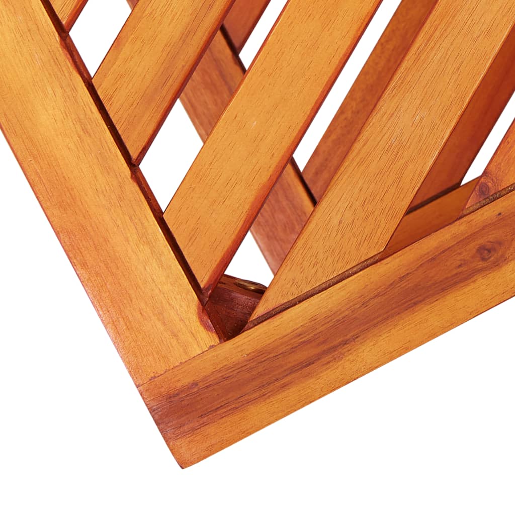 Tavolinetto in Legno Massello di Acacia 45x33x45 cm | homemem39