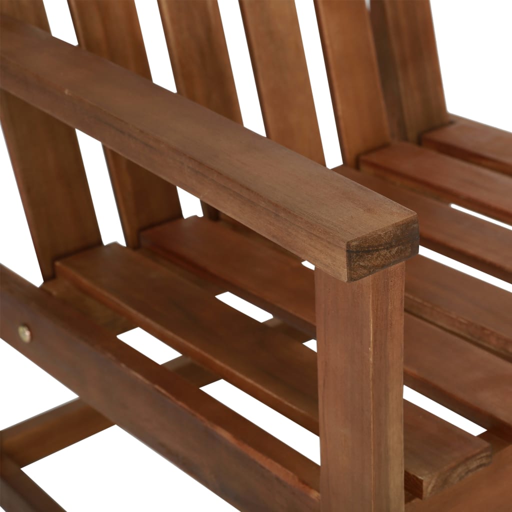 Sedie da Giardino 2 pz in Legno Massello d'Acacia | homemem39