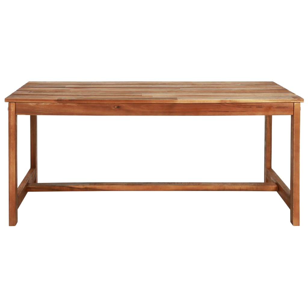 Set da Pranzo da Giardino 4 pz in Legno Massello di Acacia | homemem39