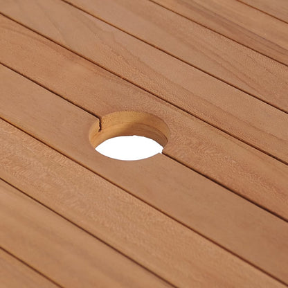 Mobile per Lavabo in Massello di Teak 74x45x75 cm