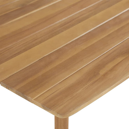 Tavolo da Bar 60x60x105 cm in Legno Massello di Acacia