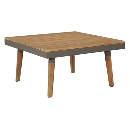 Set Divani da Giardino 4 pz con Cuscini Legno di Acacia Marrone - homemem39