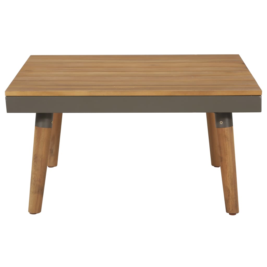 Set Divani da Giardino 4 pz con Cuscini Legno di Acacia Marrone - homemem39