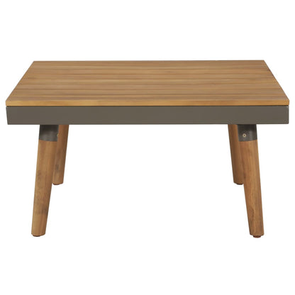 Set Divani da Giardino 4 pz con Cuscini Legno di Acacia Marrone - homemem39
