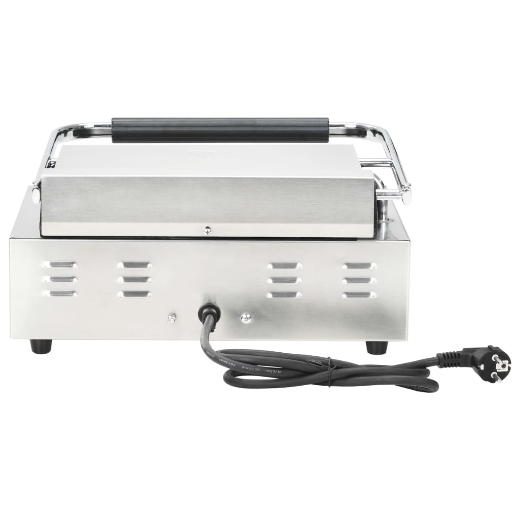 Griglia per Panini Scanalata 2200 W 43x30,5x20cm - homemem39