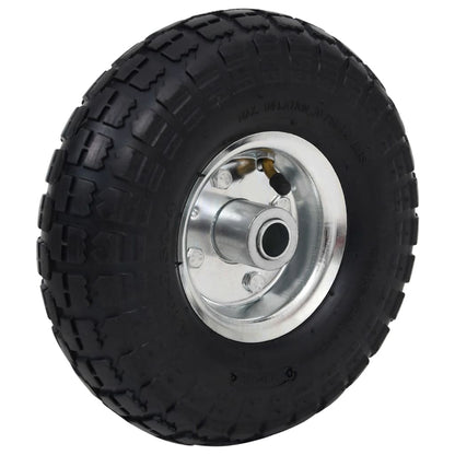 Ruote Carrello a Mano 2 pz in Gomma 4.10/3.50-4 (260x83) | homemem39