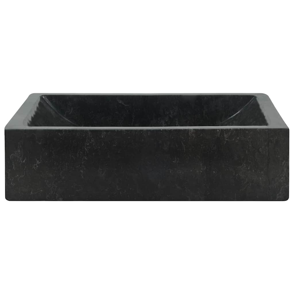 Lavello 45x30x12 cm Marmo Lucido Nero
