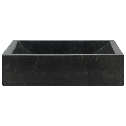 Lavello 45x30x12 cm Marmo Lucido Nero