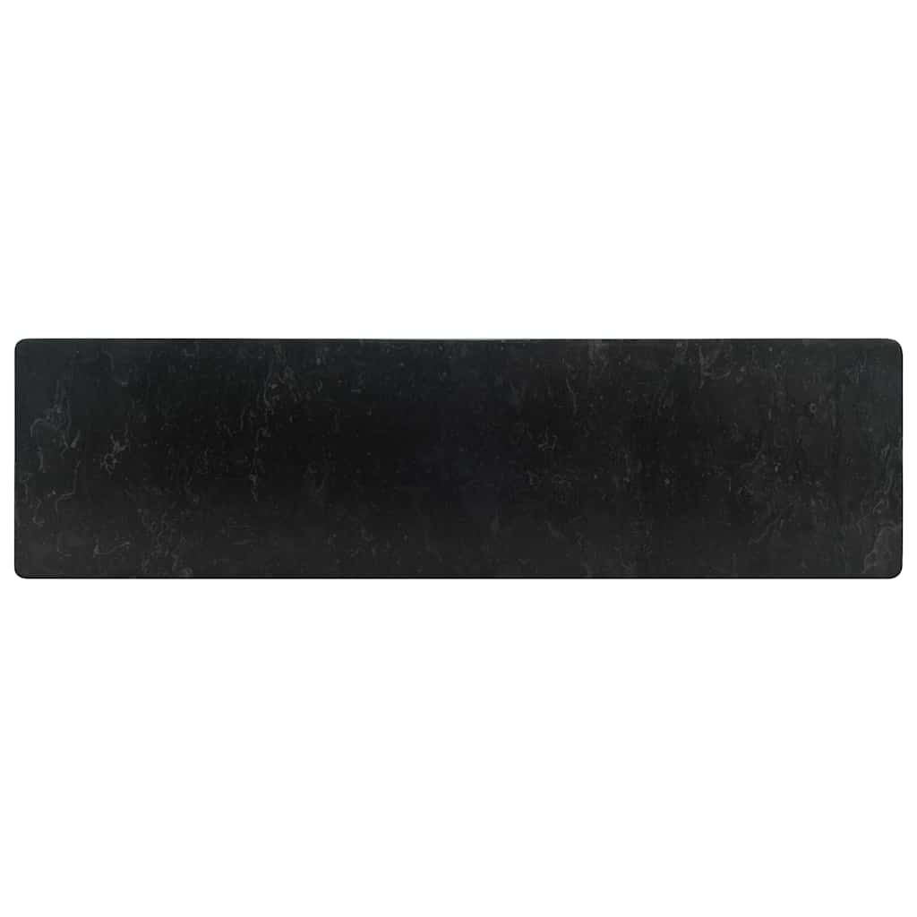 Lavello 45x30x12 cm Marmo Lucido Nero