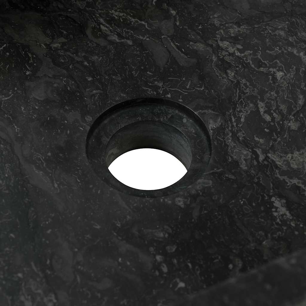 Lavello 45x30x12 cm Marmo Lucido Nero