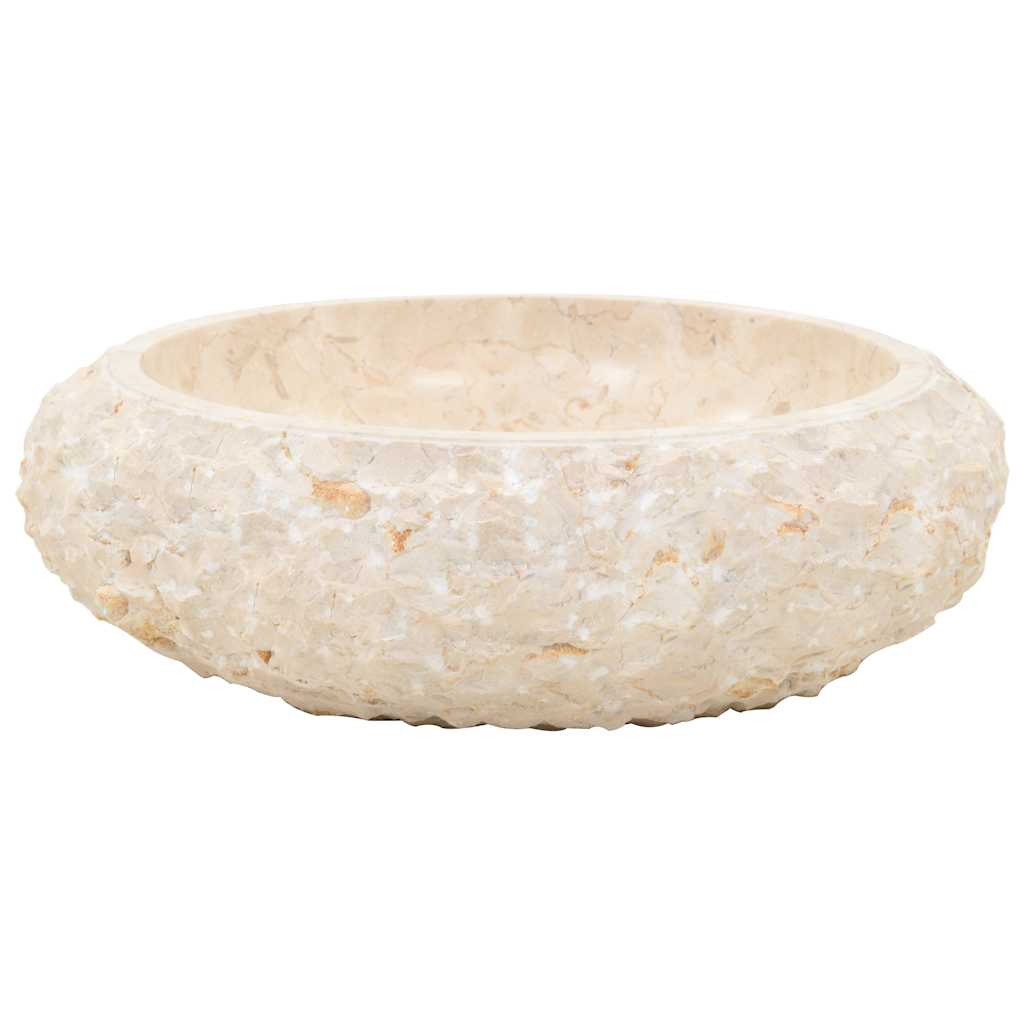 Lavandino 40x12 cm in Marmo Crema | homemem39