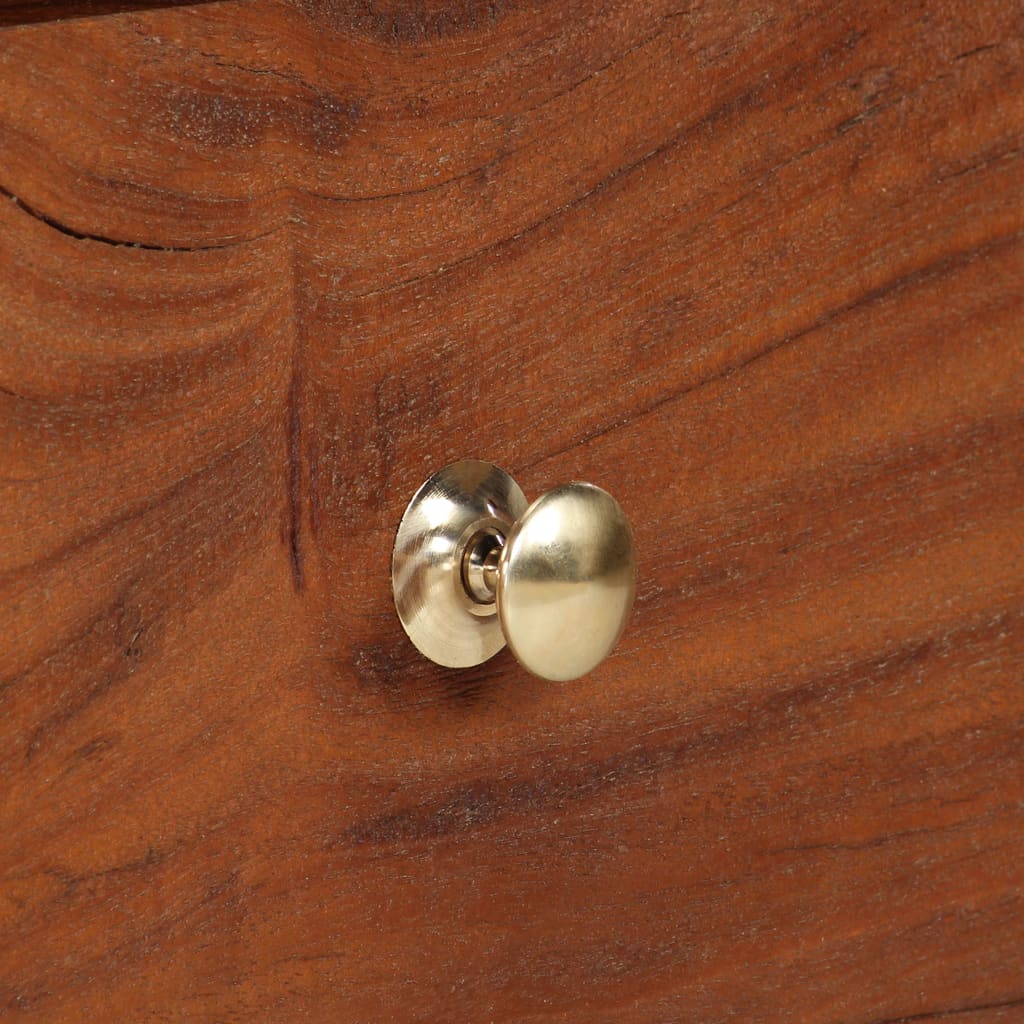 Mobile Porta TV in Legno Massello di Recupero 140x30x40 cm - homemem39