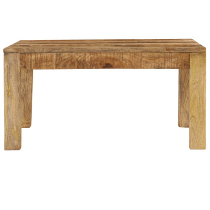 Tavolino da Salotto in Legno Massello di Mango 80x80x40cm | homemem39