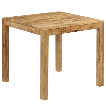 Tavolo per Sala da Pranzo in Legno Massello di Mango 82x80x76cm