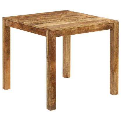 Tavolo per Sala da Pranzo in Legno Massello di Mango 82x80x76cm