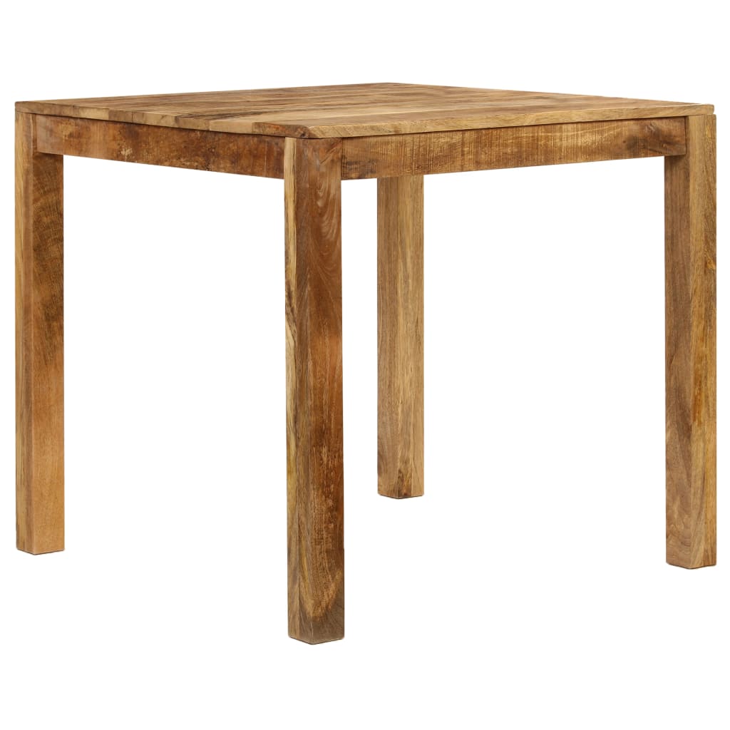 Tavolo per Sala da Pranzo in Legno Massello di Mango 82x80x76cm | homemem39