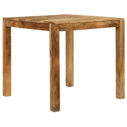Tavolo per Sala da Pranzo in Legno Massello di Mango 82x80x76cm