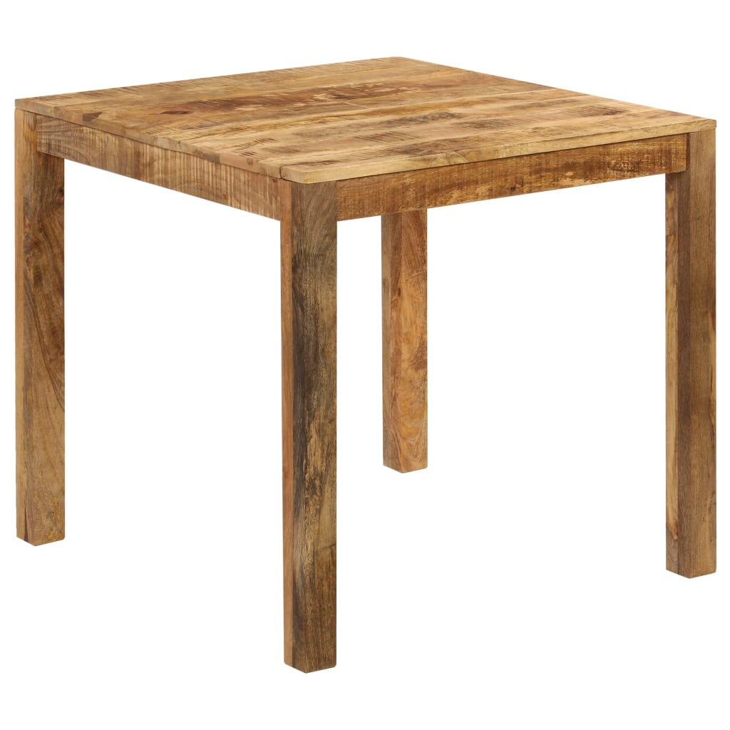 Tavolo per Sala da Pranzo in Legno Massello di Mango 82x80x76cm | homemem39