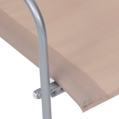 Set Divano da Giardino 4 pz in Tessuto e Acciaio Grigio Talpa - homemem39