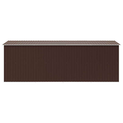 Casetta da Giardino 257x489x181 cm in Metallo Marrone | homemem39