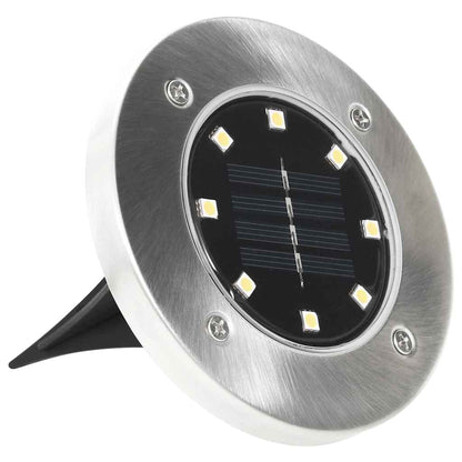 Lampade Solari da Terra 8 pz Luci a LED Bianco Caldo | homemem39