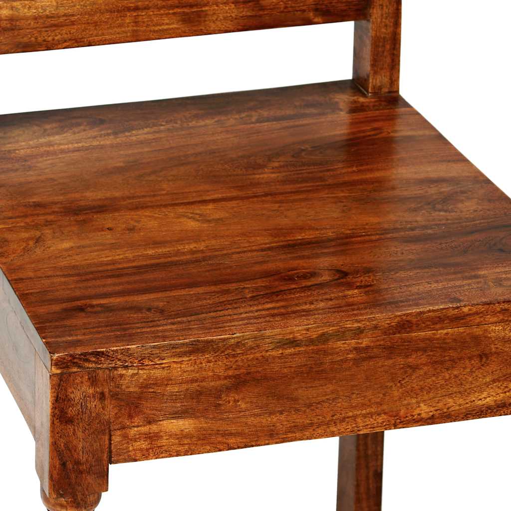 Sedie da Pranzo 4 pz in Legno Massello Classiche