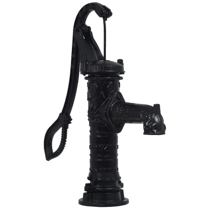 Pompa d'Acqua da Giardino con Supporto in Ghisa