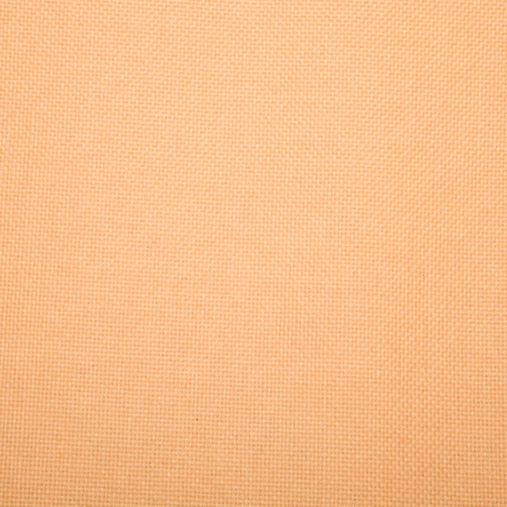 Divano a L Rivestito in Tessuto 171,5x138x81,5 cm Arancione - homemem39