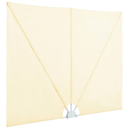 Tenda Laterale per Terrazza Pieghevole Crema 300x200 cm | homemem39