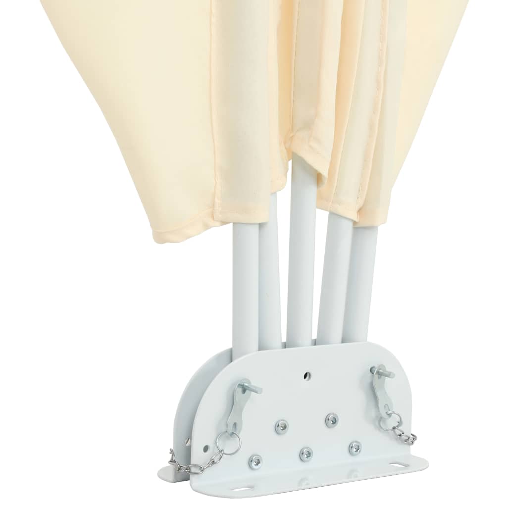Tenda Laterale per Terrazza Pieghevole Crema 300x200 cm | homemem39