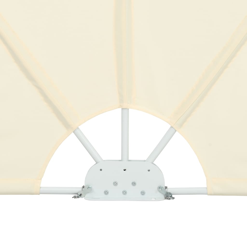 Tenda Laterale per Terrazza Pieghevole Crema 300x200 cm | homemem39