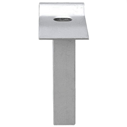 Cancello da Giardino in Rete di Acciaio Zincato 300x100 cm Grigio | homemem39
