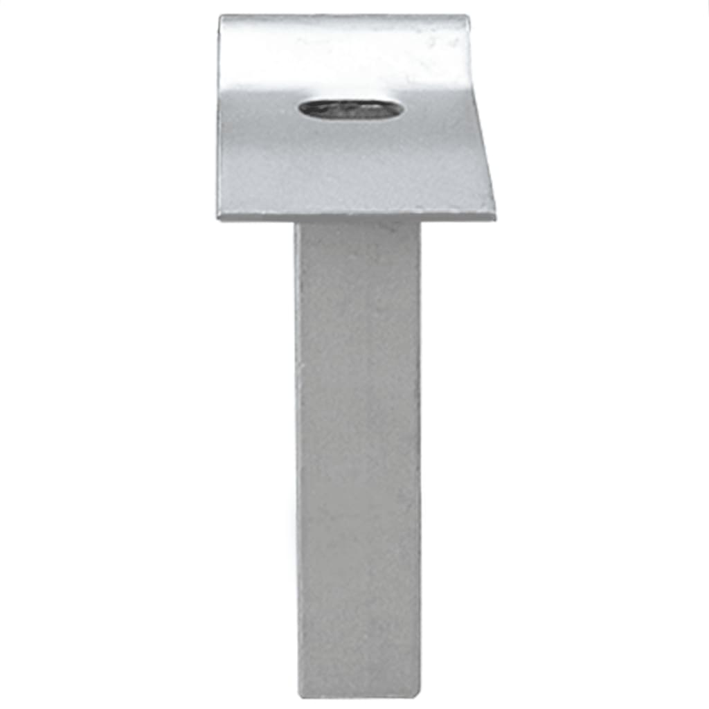 Cancello da giardino in rete di acciaio zincato 306x100 cm grigio - homemem39