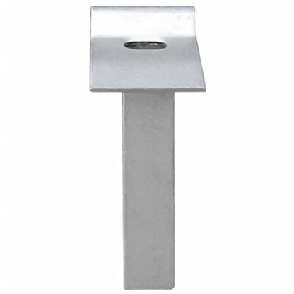 Cancello da Giardino in Rete di Acciaio Zincato 300x150 cm Grigio | homemem39