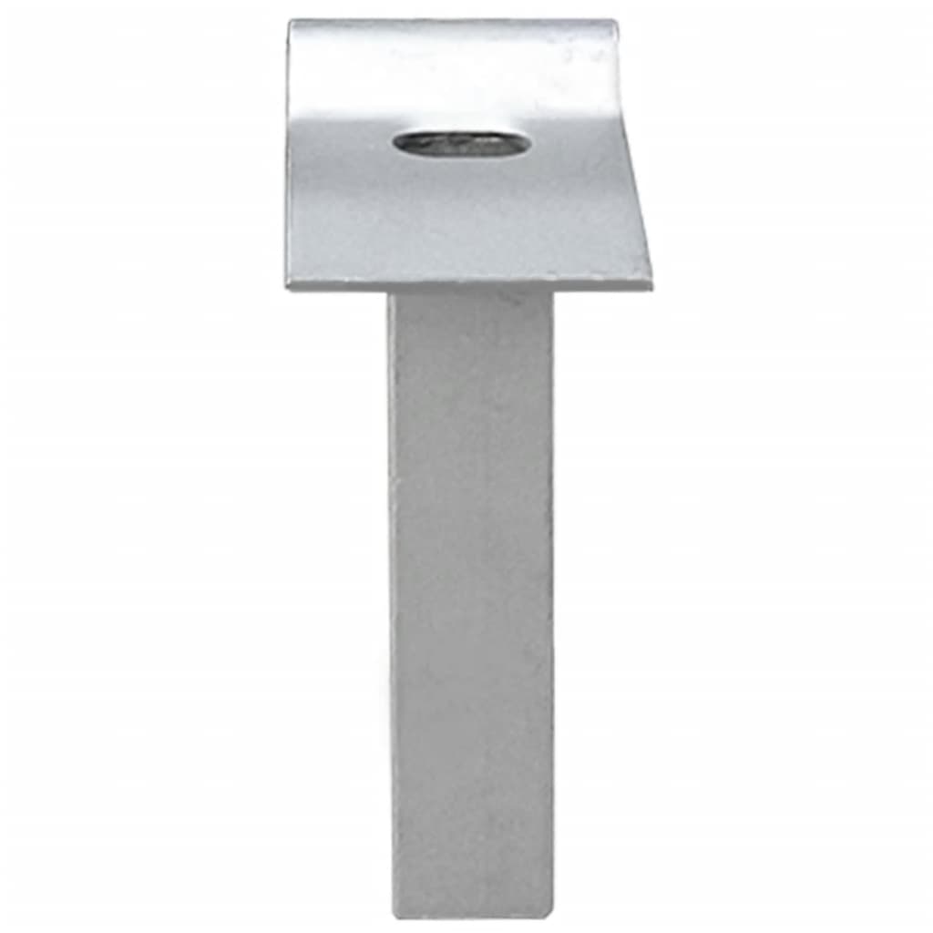 Cancello da Giardino in Rete di Acciaio Zincato 300x200 cm Grigio