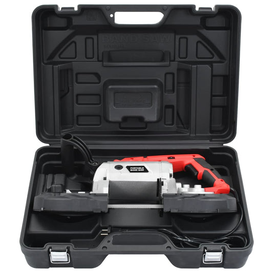 Sega a Nastro con Base e Custodia Portatile in Acciaio - homemem39