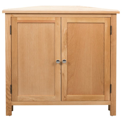Armadietto ad Angolo 80x33,5x78 cm in Massello di Rovere | homemem39