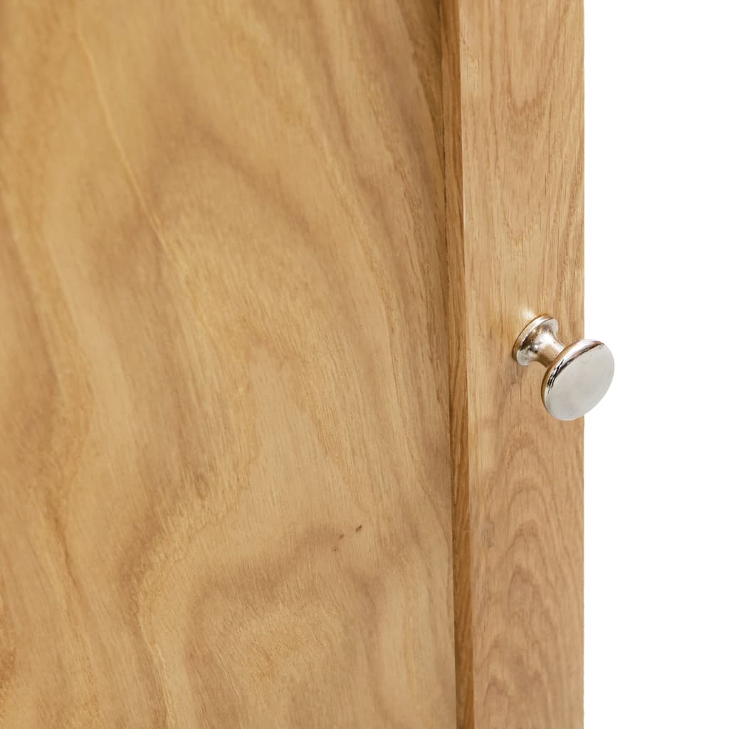 Armadietto ad Angolo 59x36x180 cm in Massello di Rovere | homemem39
