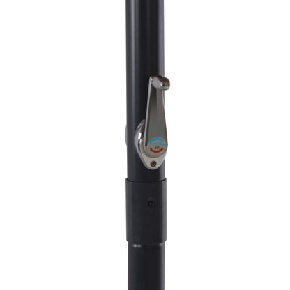 Ombrellone da Esterni con Palo in Alluminio 500 cm Antracite | homemem39