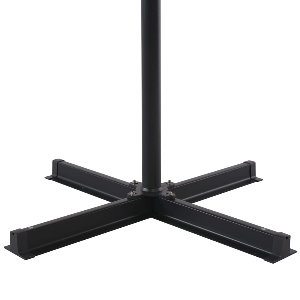 Ombrellone da Esterni con Palo in Alluminio 500 cm Antracite | homemem39