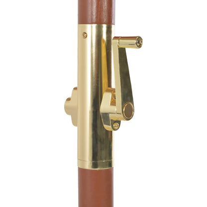 Ombrellone da Esterni con Palo in Legno 300 cm Terracotta | homemem39